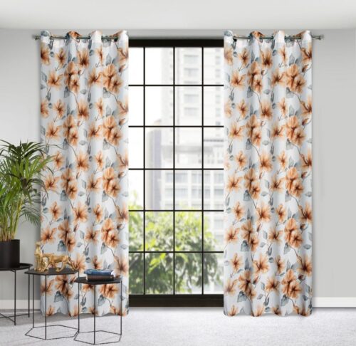 Gordijn met plantenprint-ZKIC-02