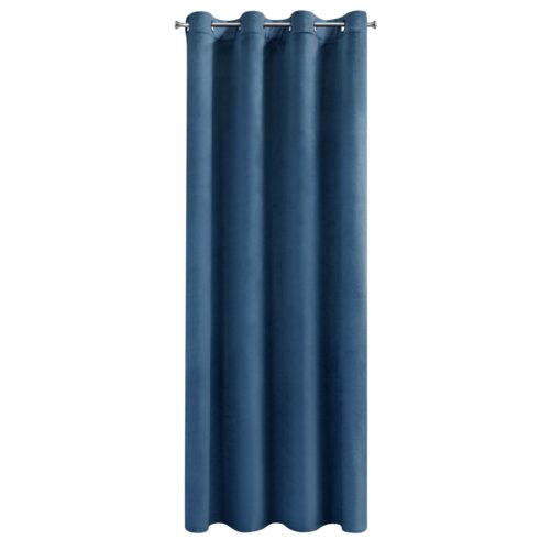 ZKIW-06-WW Velvet Ringgordijn - Royal Blue