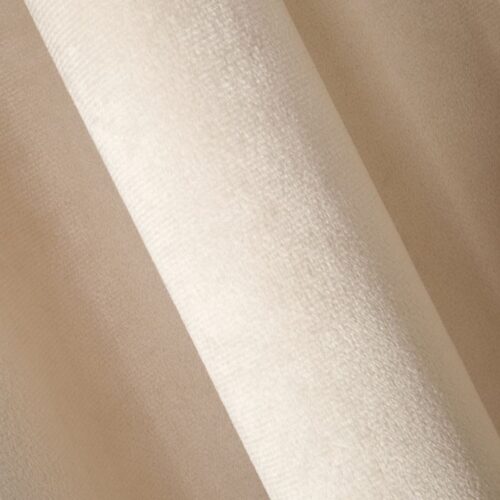 Velvet Ringgordijn - Beige