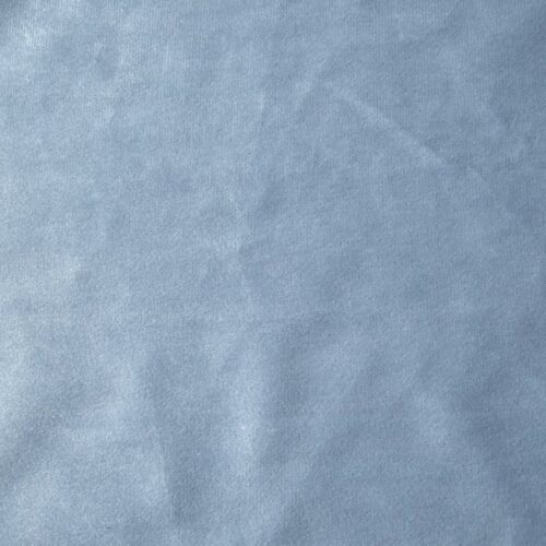 ZKIW-12b Velvet Ringgordijn - Lichtblauw