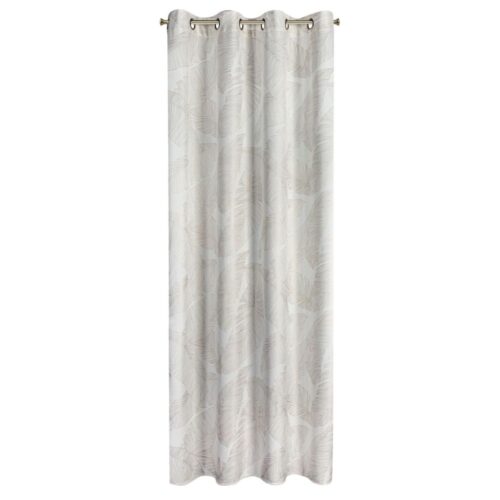 ZKLI-01c Luxe velvet ringgordijn met print ZKLI-01