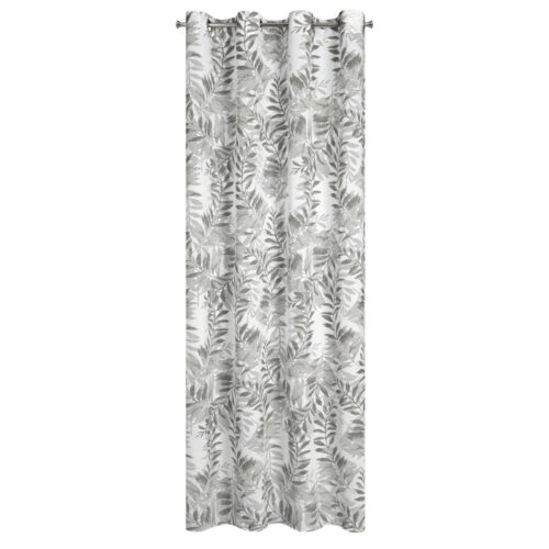 Jacquard gordijn met plantenmotief ZKPL-03
