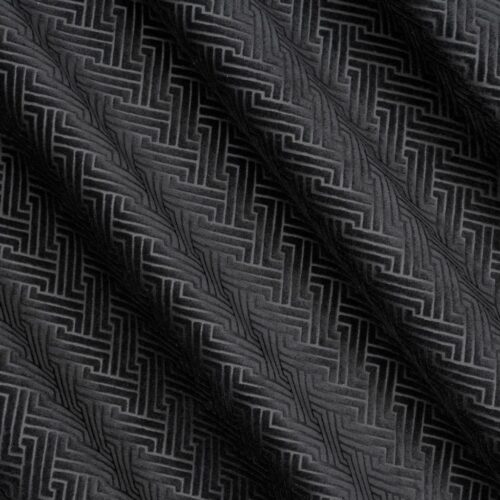 ZKLX-03c Velours gordijn met jacquardpatroon ZKLX-03
