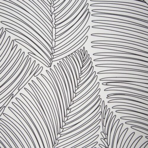ZKLZ-01a Gordijn met plantenprint ZKLZ-01