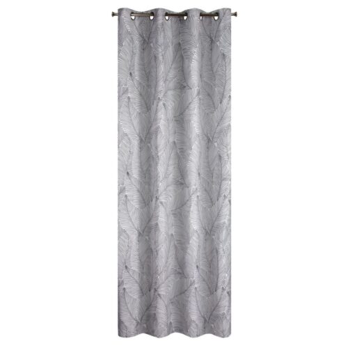 ZKLZ-01c Gordijn met plantenprint ZKLZ-01
