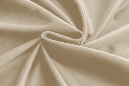 ZKMR-12D Beige fluwelen gordijn met ringen ZKMR-11