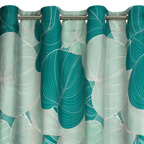 ZKNC-01e Fluwelen gordijn met print ZKNC-01