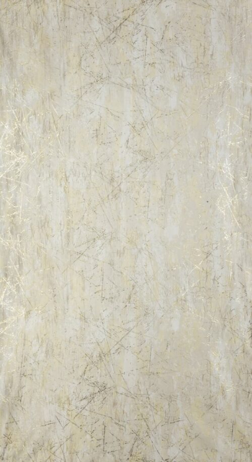 Velours gordijn met metallic print ZKNK-01