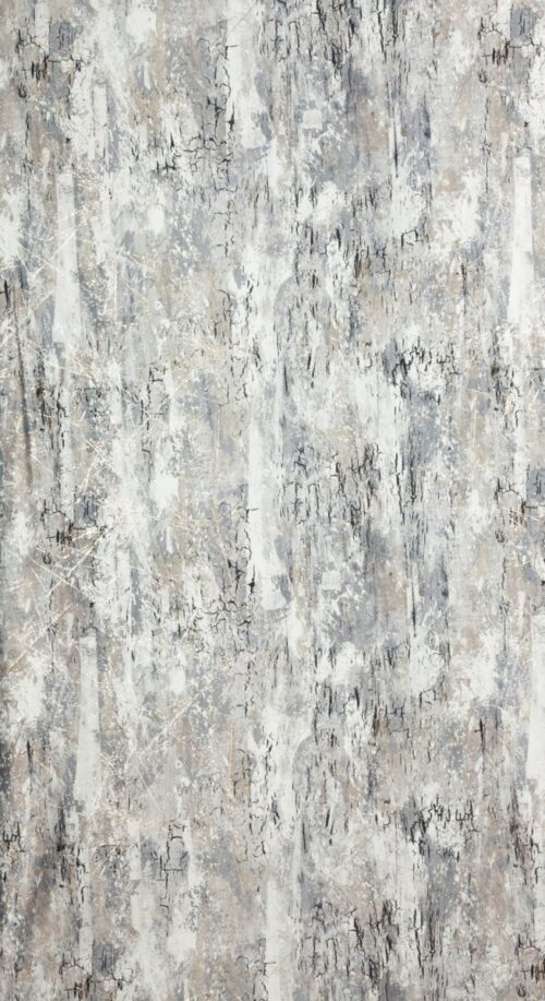 Velours gordijn met metallic print ZKNK-02