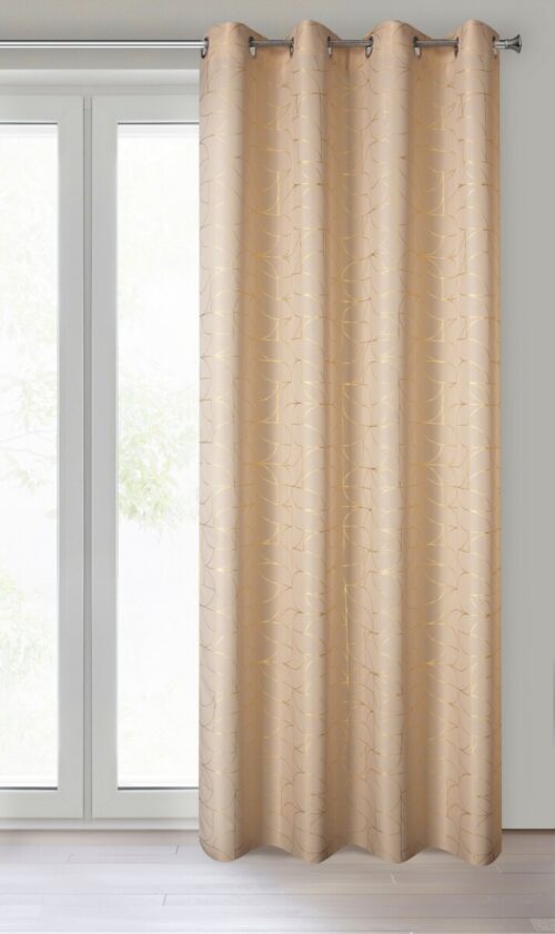 ZKNO-02 Gordijn met glanzende print ZKNO-02