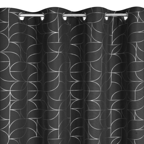 ZKNO-03b Gordijn met glanzende print ZKNO-03