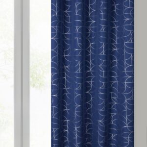 Gordijn met glanzende print ZKNO-06