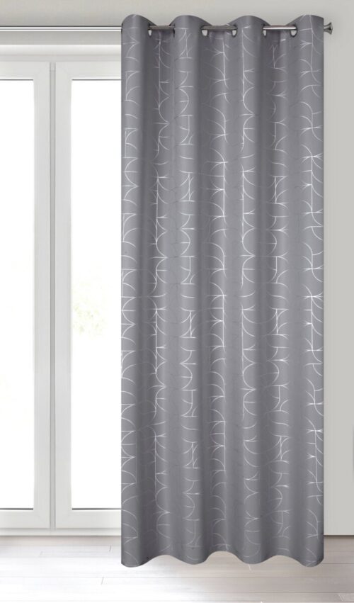 ZKNO-07 Gordijn met glanzende print ZKNO-07