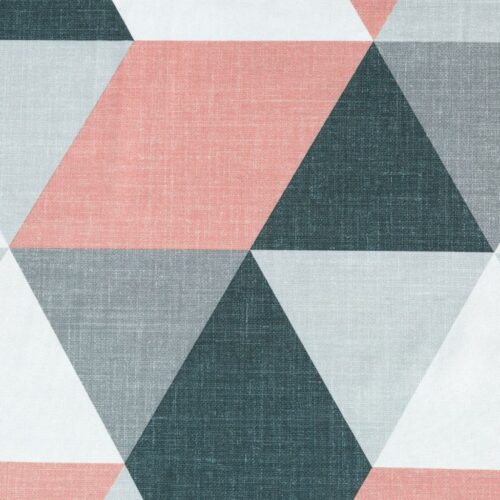 ZKPB-01a Gordijn met geometrische print ZKPB-01