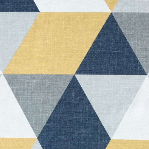 Gordijn met geometrische print ZKPB-02