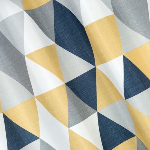 Gordijn met geometrische print ZKPB-02