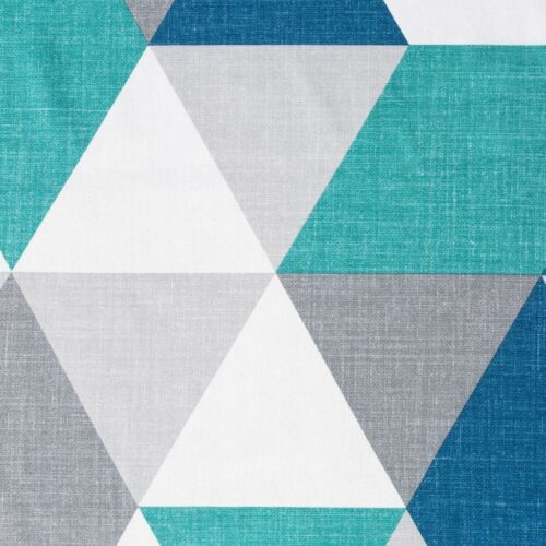 Gordijn met geometrische print ZKPB-04