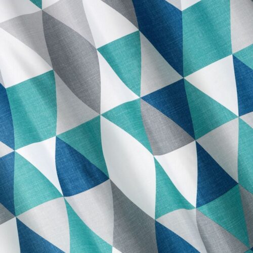Gordijn met geometrische print ZKPB-04