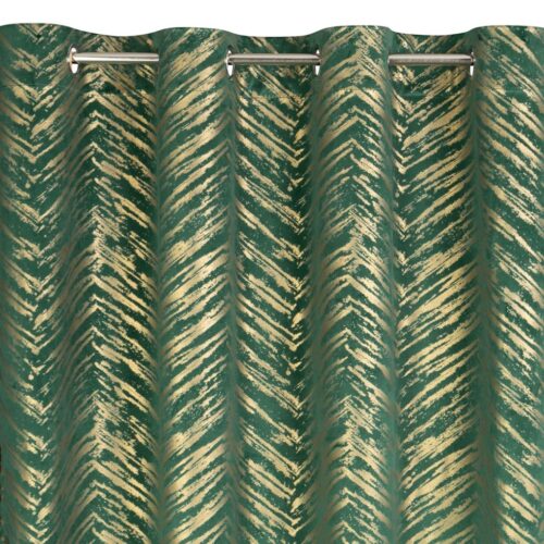 ZKPD-04e Fluwelen gordijn met glanzende print ZKPD-04