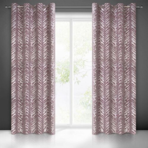 ZKPD-07a Fluwelen gordijn met glanzende print ZKPD-07