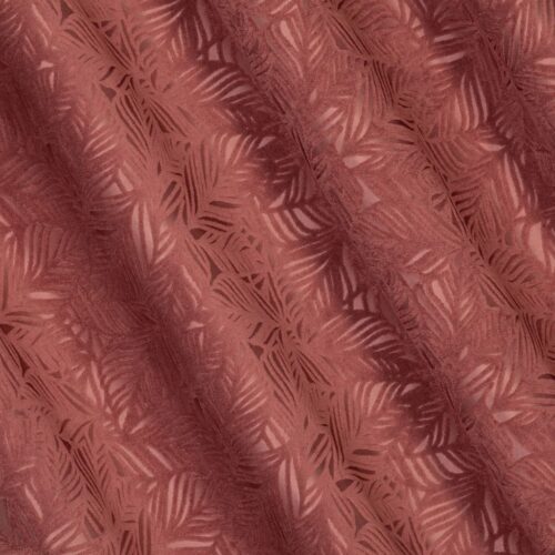 Fluwelen gordijn met uitgesneden plantenmotief ZKPI-04