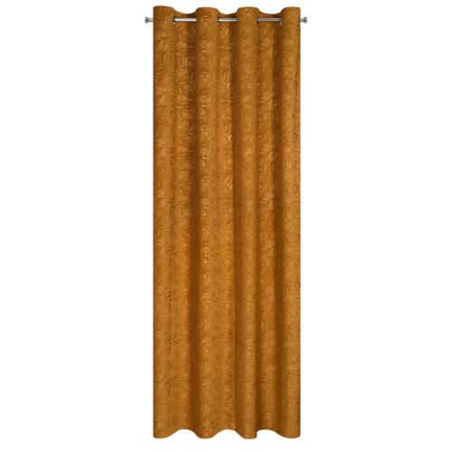 ZKPI-05-WW Fluwelen gordijn met uitgesneden plantenmotief ZKPI-05