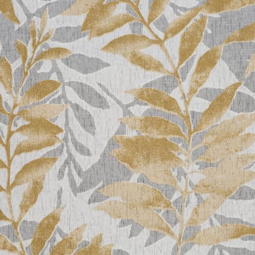 Jacquardgordijn met plantenmotief ZKPL-01