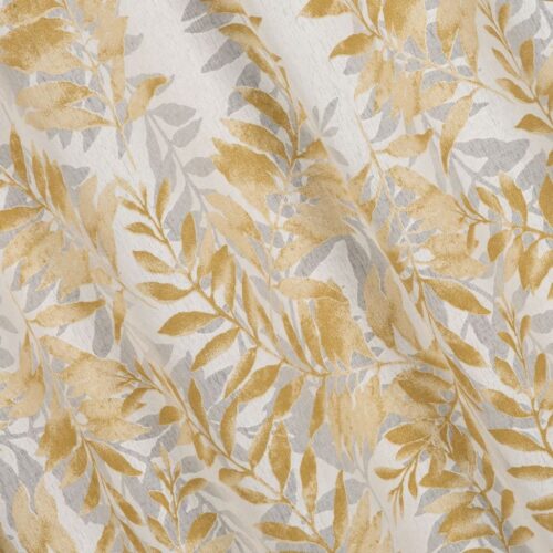 Jacquardgordijn met plantenmotief ZKPL-01