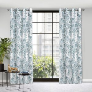 Jacquard gordijn met plantenmotief ZKPL-02