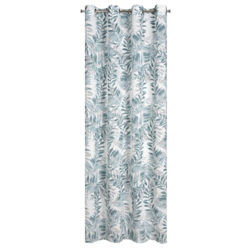 ZKPL-02-WW Jacquard gordijn met plantenmotief ZKPL-02