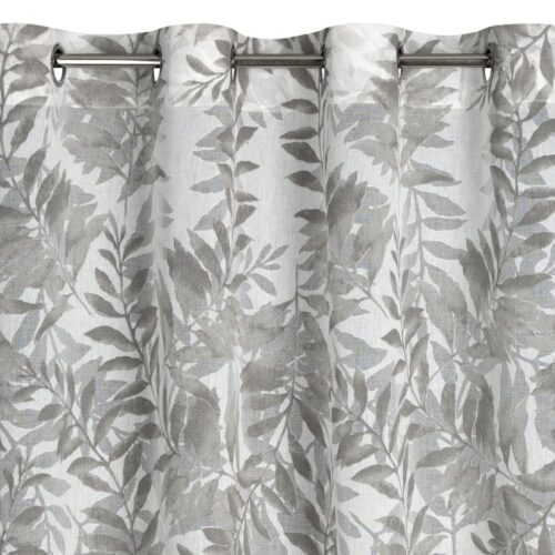 Jacquard gordijn met plantenmotief ZKPL-03