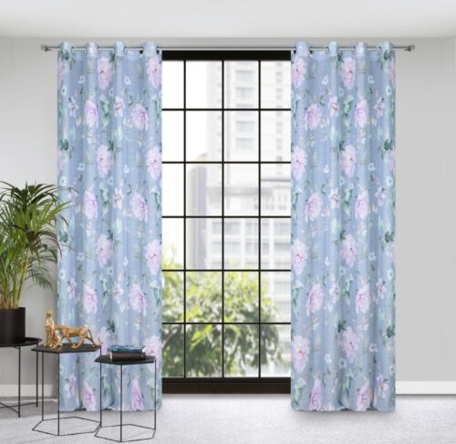 ZKPO-01 Etamine gordijn met print ZKPO-01