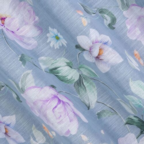 ZKPO-01C Etamine gordijn met print ZKPO-01