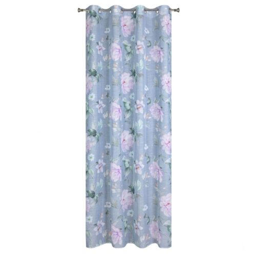 ZKPO-01D Etamine gordijn met print ZKPO-01