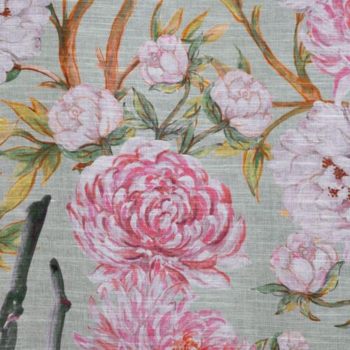 ZKPO-02B Etamine gordijn met print ZKPO-02