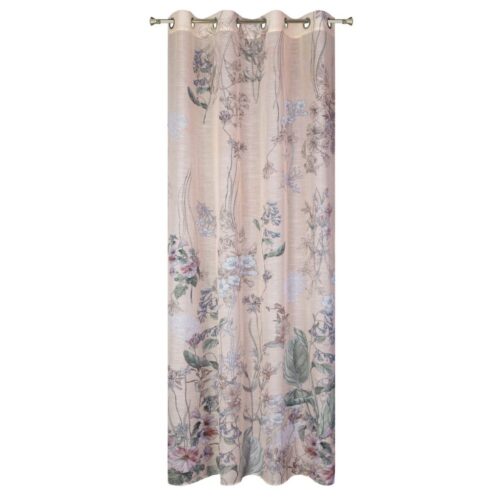 Etamine gordijn met print ZKPO-04