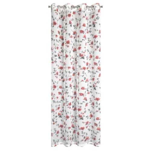 ZKPS-01C Gordijn met bloemenprint ZKPS-01