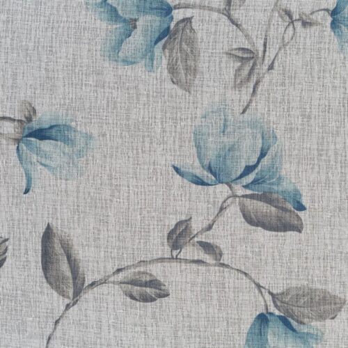 ZKPS-02A Gordijn met bloemenprint ZKPS-02