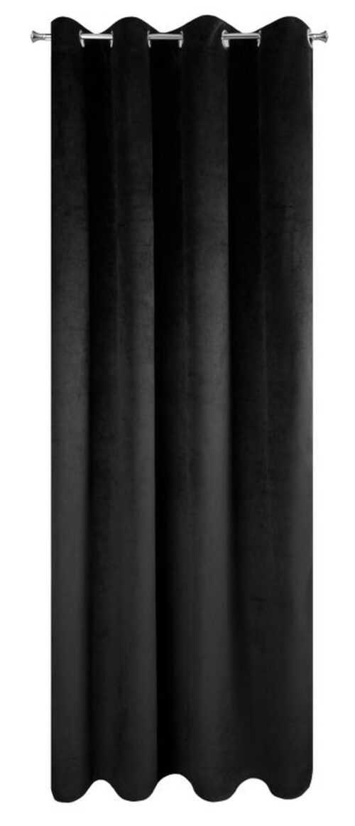 ZKXX-11c Velours gordijn met ringen ZKXX-11