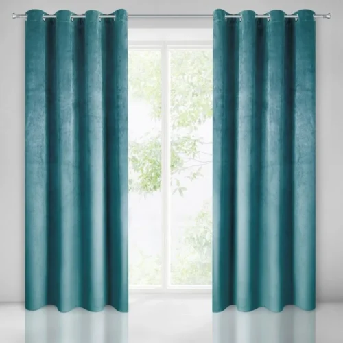 ZKXX-15 Velours gordijn met ringen ZKXX-15
