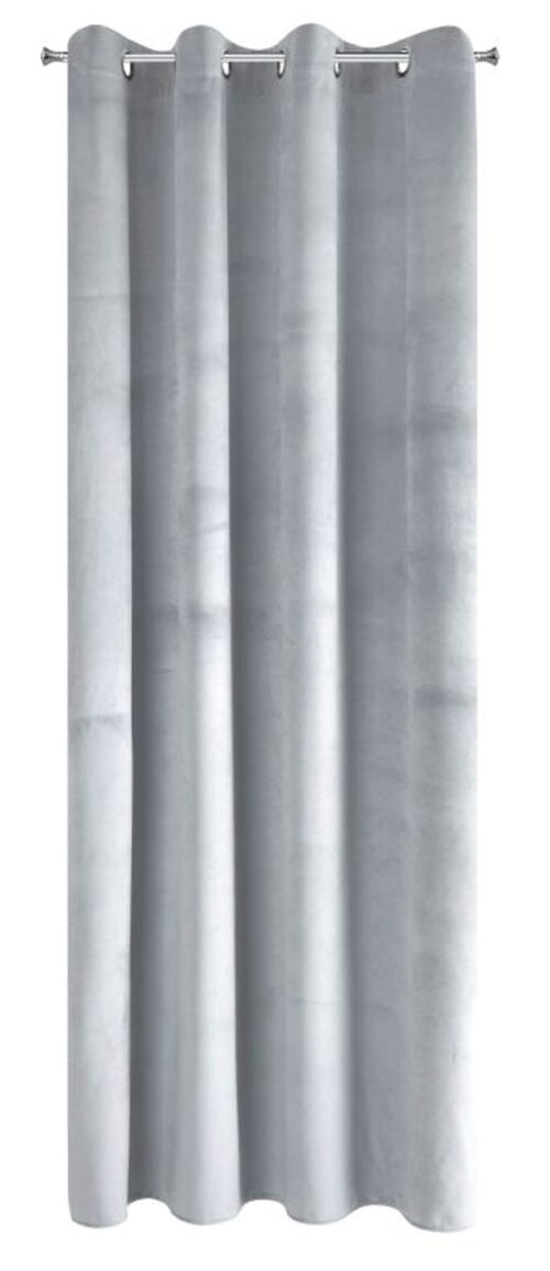 ZKXX-5a Velours gordijn met ringen ZKXX-05