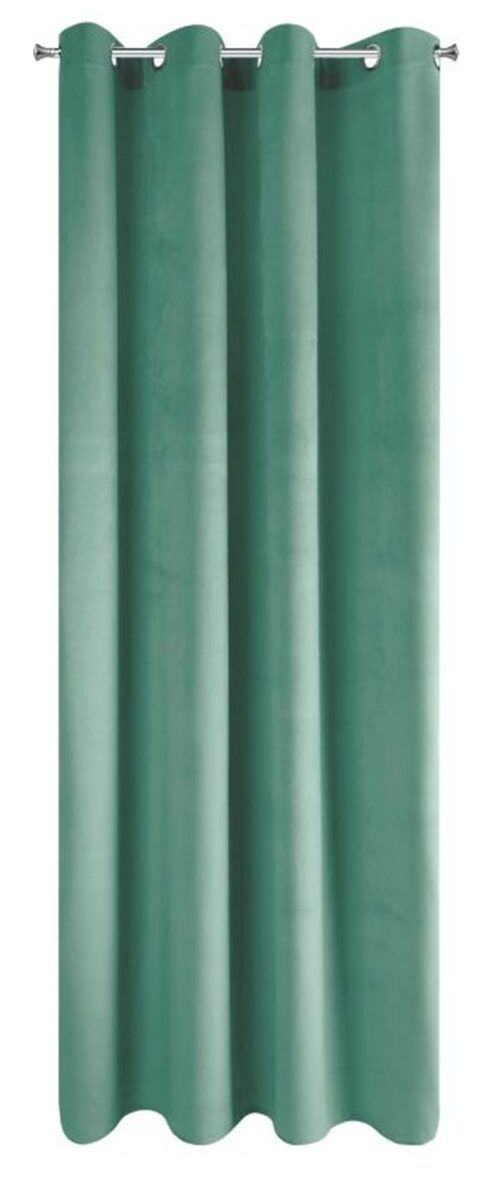 Velours gordijn met ringen ZKXX-06