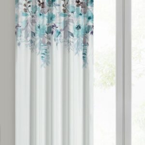Gordijn met bloemenprint ZLK-01
