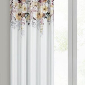 Gordijn met bloemenprint ZLK-02