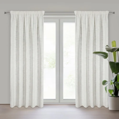 Eco-stijl gordijn met glans ZLO-01