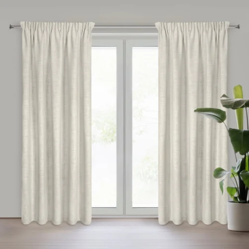 ZLO-02 Eco-stijl gordijn met glans ZLO-02