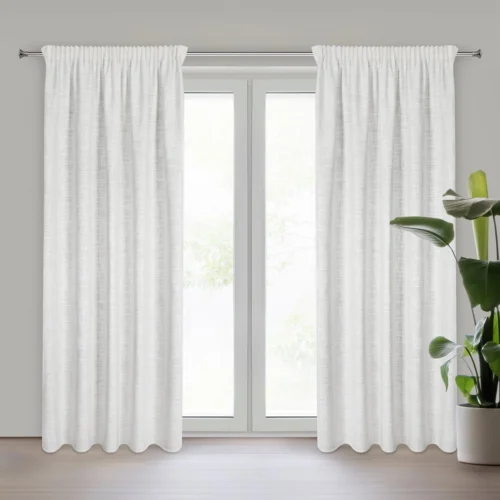 Eco-stijl gordijn met glans ZLO-03