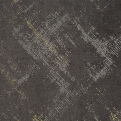 ZWY-01B Velours gordijn met champagneprint ZWY-01