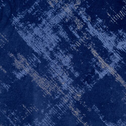 Velours gordijn met champagneprint ZWY-02