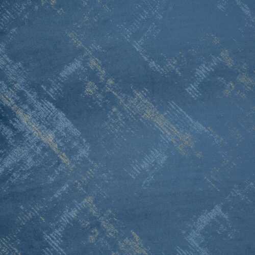 Velours gordijn met champagneprint ZWY-03